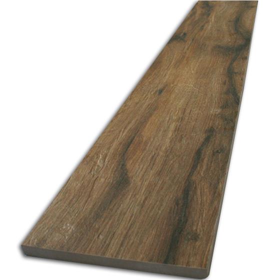 Feinsteinzeug Bodenfliese Holzoptik Florenz 15x90 Braun | eBay